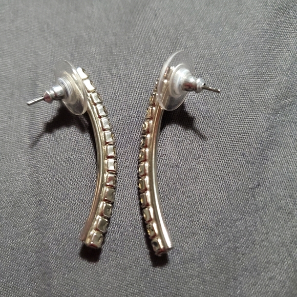 Silver, Vintage, Fashion Earrings - Picture 2 of 2